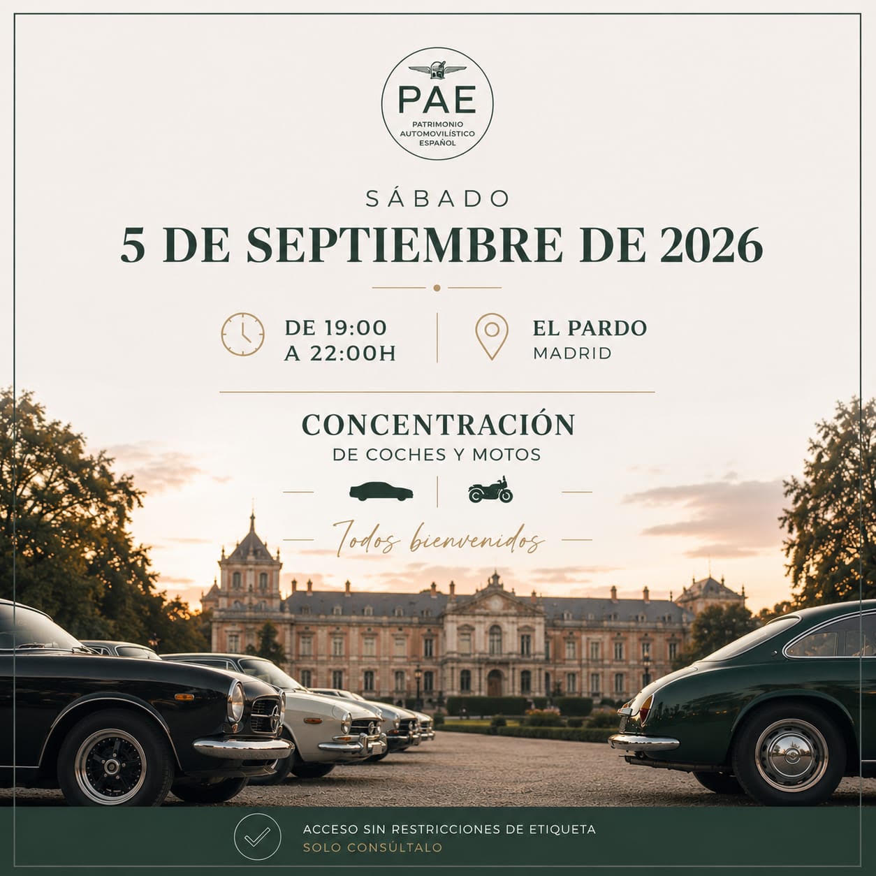 Cartel de Concentración El Pardo